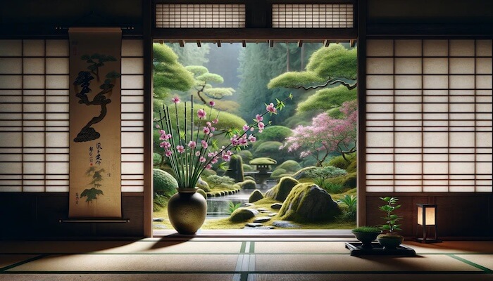 【春夏秋冬】茶室を彩る季節の茶花について